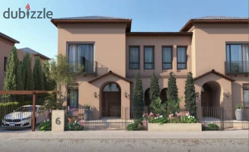 تاون هاوس استلام شهر في كمبوند فيلدج فيلا فيلدج ويست درة بدون تشطيب بسعر مميز