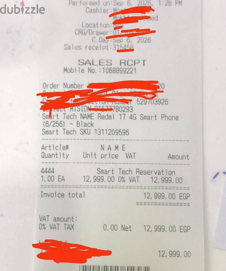 Xiaomi Redmi 17 (256/6) اسود 3