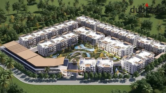 شقه للبيع كمبوند كب ويست علي طريق الواحات ف اول كوبوند سكني متكامل في غرب سوميد بمقدم 10% واقساط حتي 8 سنوات