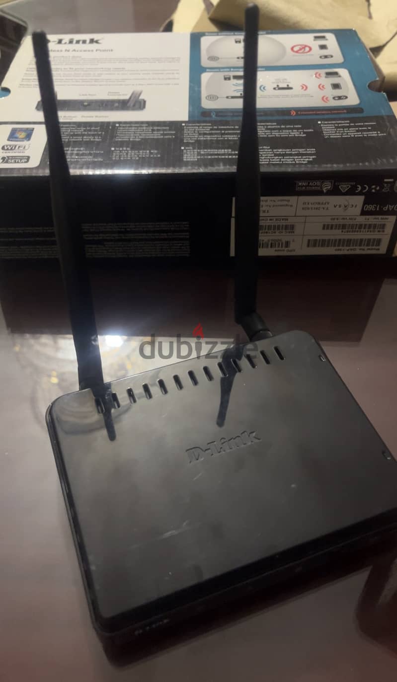 D-Link DAP-1360 N300 Wi-Fi Access Point / Range Extender – 300Mbps – C 1