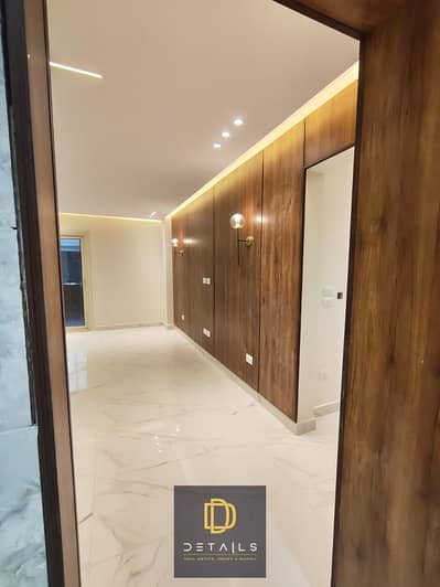 Ground-floor apartment for rent with a private garden in Al Hadaba. The garden is beautifully landscaped and planted, and the apartment is very close