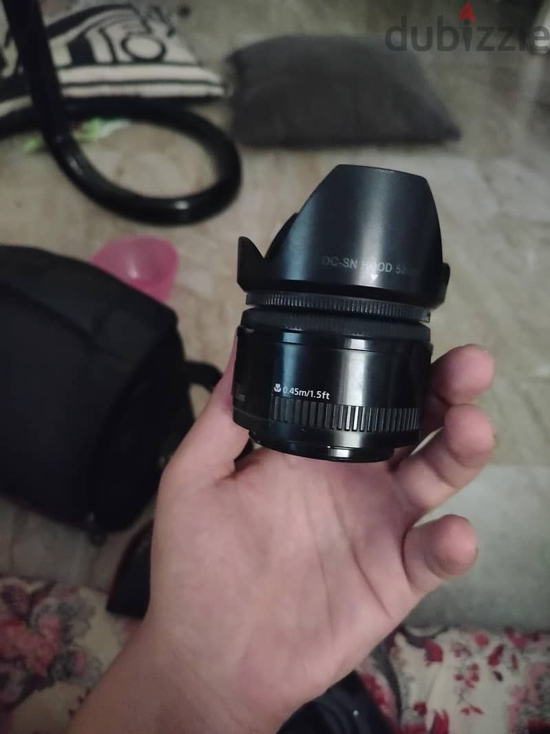 lens 50ml Canon 4000d 1