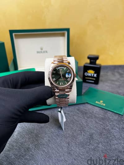 Rolex Day Date Full Rose Gold Super clone