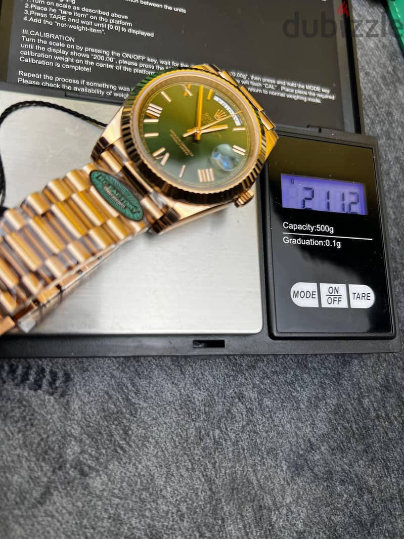 Rolex Day Date Full Rose Gold Super clone 11