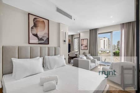 استوديو مفروش بالكامل 1 غرفة نوم للإيجار في زد ويست الشيخ زايد | ماينت هوسبيتاليتي (MYNT Hospitality)