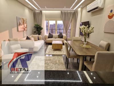 Ultra Furnished Hotel Apartment for Rent with a Prime Location and View in Front of Cairo Stadium, Near the Airport and Al Masa Hotel, Nasr City