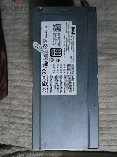 بور صبلاي أوريجنال)  Dell) 1100) وات (1100W power supply) DELL T7500