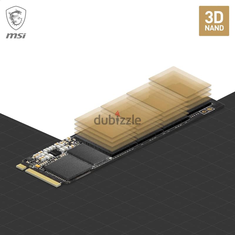 MSI 4TB M. 2 Solid State Drive Spatium 3