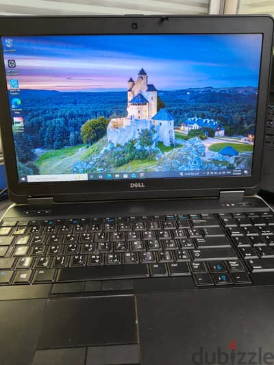 (هارد + كارتين شاشةssd) Dell Latitude E6540 للبيع لابتوب الأعمال القوي