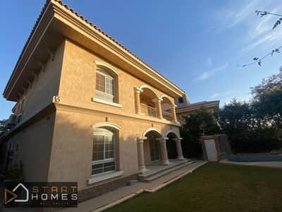Standalone villa for sale in Madinaty, model G in Vg2, with swimming pool and air conditioning.