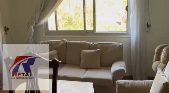 Furnished apartment for rent in Nasr City on a main street, fully air-conditioned, at a special price. Unobstructed view, completely private, with all