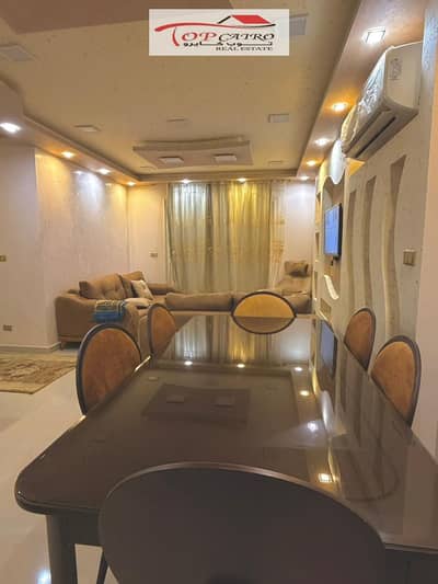Furnished apartment for rent in Madinaty B7 repeated floor