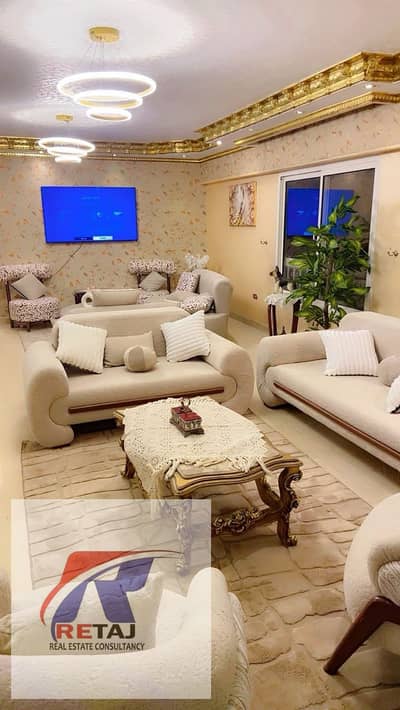 Furnished Apartment for Rent – Ultra Super Lux – 250 sq m – in a prime location off Makram Ebeid Street – Nasr City Furnished Apartment for Rent – Ultra Super Lux – 250 sq m – in a prime location off Makram Ebeid Street – Nasr City