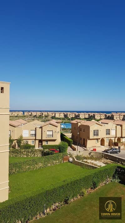 شاليه تسليم فوري بالفرش للبيع فيو مميز قرية بياسيرا العين السخنه