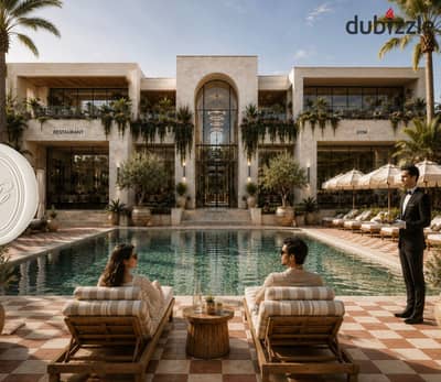 Own a 255 sqm middle townhouse in Villagio Gray on Dahshur Link, with 10% down payment and installments up to 10 years. A p