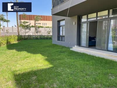 Fully Finished and Furnished Luxury Apartment with a Private Garden for Sale in Cairo Festival City