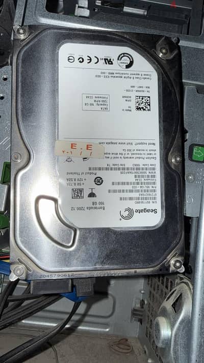 هارد ديسك internal Seagate Barracuda 160GB بحالة جيدة للبيع