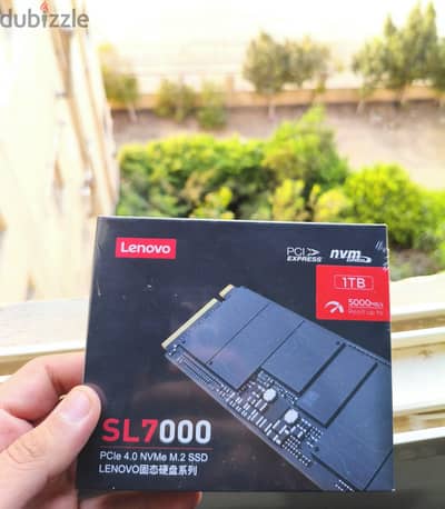 SSD lenovo SL7000 1TB NVMe Gen4 — 5000MB/PCIe4.0 للبيع