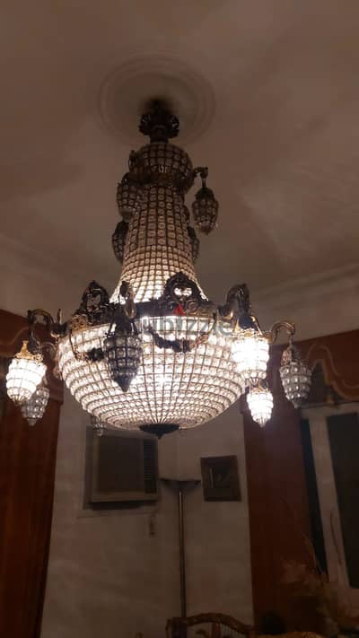 نجفه كريستال نحاس