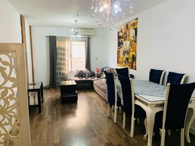 Furnished apartment for rent in Al Rehab at a bargain price