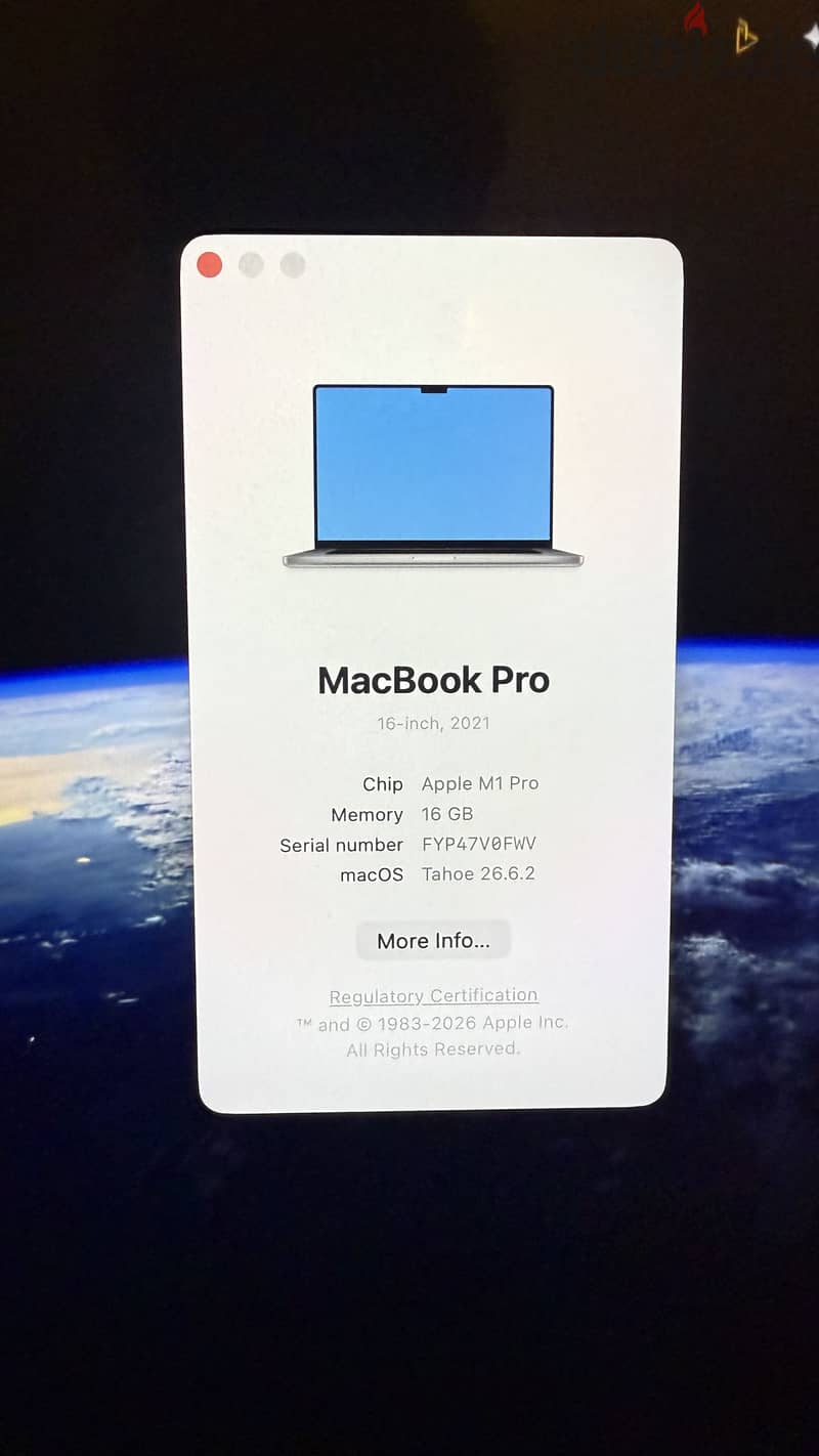 Macbook Pro m1 16in 2