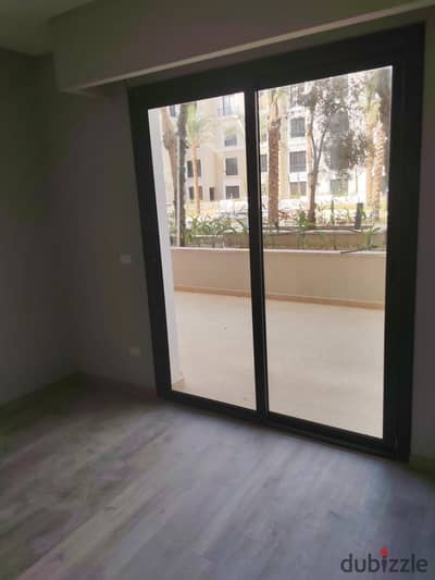 177m + 60m garden apartment in Village West Dorra fully finished with ACs Sheikh Zayed