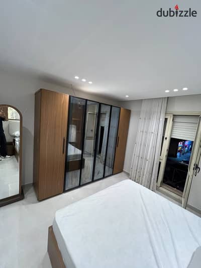 Furnished apartment available for rent in Al Rehab City, Phase 2. The apartment is 155 square meters, located on the third floor, close to all ameniti