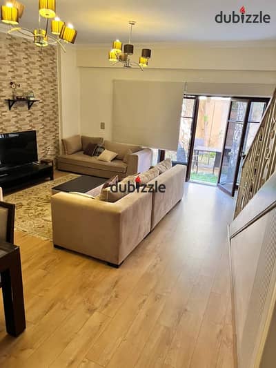 Furnished duplex for rent in South Investors, next to Al Zahraa Club, 200 meters
