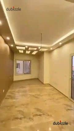 Apartment for rent in the southern investors area next to Mohamed Naguib axis and the American University, area 195m, ultra-super-lux finishing, gas available
