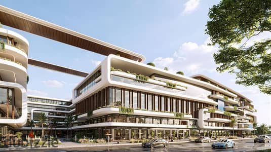 For Sale: 56 sqm ground-floor shop at Walk-In Mall, 6th of October, directly on Central Axis, next to Sentrada. 10% down payment, up to 10-year instal