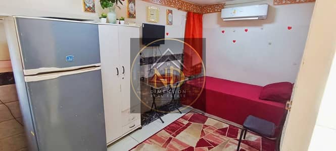 فرصه لمحبى الخصوصيه ستديو مفروش ملحق بروف خلف بازوكا لطلاب وطالبات طب قصر العينى