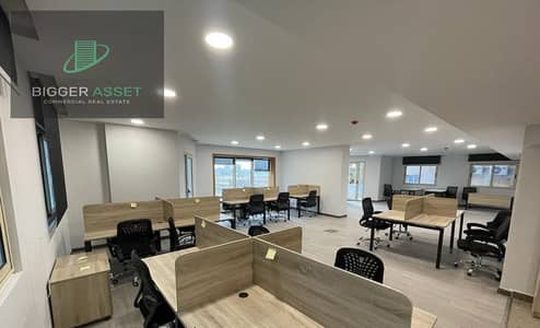 Fully finished Admin Office 650 SQM For Rent in New Maadi