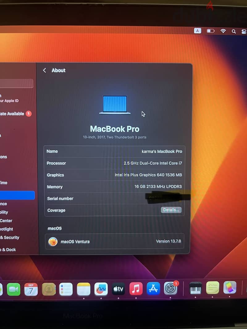 MacBook 2017 2