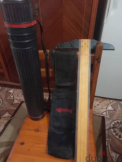 مسطرة حرف t وحافظه رول