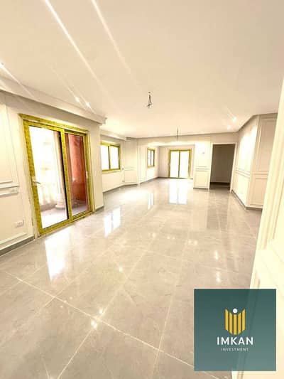 2-bedroom apartment for sale in Mayan Compound, Fifth Settlement (near Al Rehab). Features include an 840,000 EGP down payment, immediate delivery, an