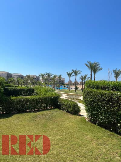 Chalet for Sale in Amwaj | 145m² + 150m² Garden | Corner | 3 Bedrooms | 2 Bathrooms | Double Sea & Pool Views | Prime Location