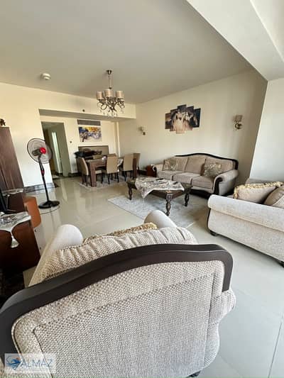 Furnished duplex, 154 sq m, for rent in Porto New Cairo Compound, Fifth Settlement, near the American University in Cairo (AUC).