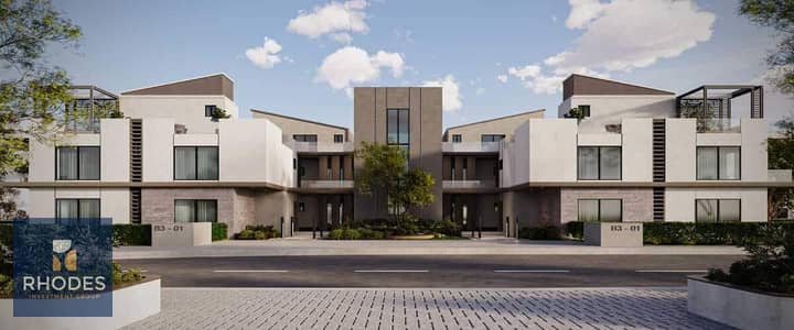 For sale stunning ground APT with garden 186 sqm ready for viewing & prime location in compound VLevels Elsheikh Zayed