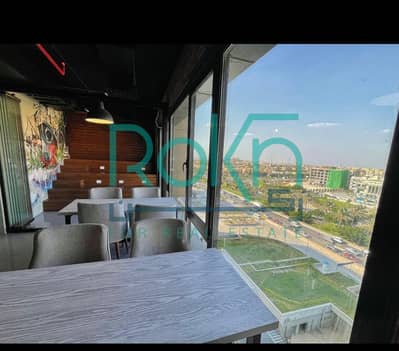مكتب للايجار في اركان بلازا فيو المحور 366 متر