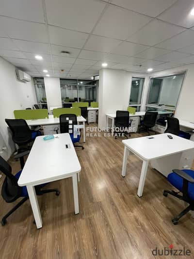 Unique administrative headquarters 185m air-conditioned for rent in Elite Tower, the strongest location in Zahraa Al-Maad
