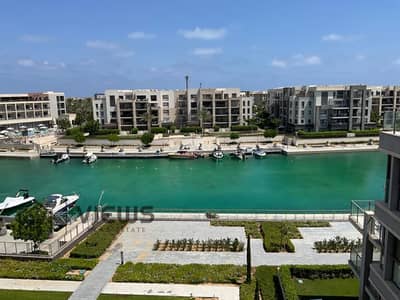 Chalet ground with garden 198M direct canal view furnished Marassi Marina