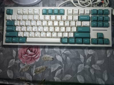 Mechancal Keyboard COX: CK01 TKL - GTMX Silent White Switches.