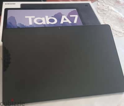 تابلت سامسونج Galaxy Tab A7 (نسخة الشريحة) بحالة ممتازة بالكرتونة