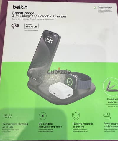 Belkin MagSafe Charger, BoostCharge 3-in-1