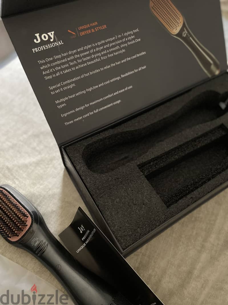 Joy professional unique hair dryer & styler 2