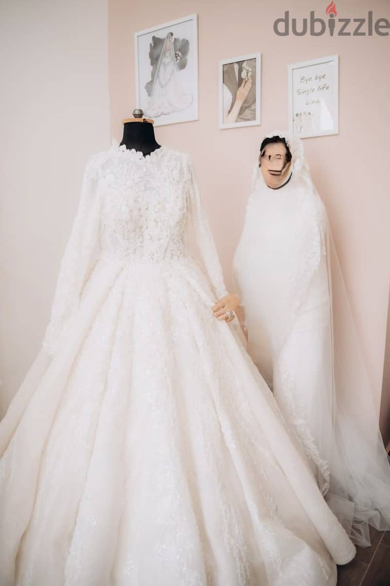 Wadding dress design by Randa Yousry 3