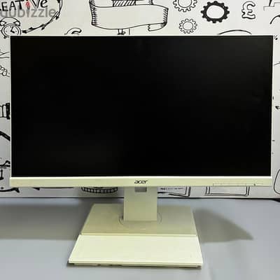 Acer B246HYL White 24 Inch IPS LED FHD Frameless Monitor