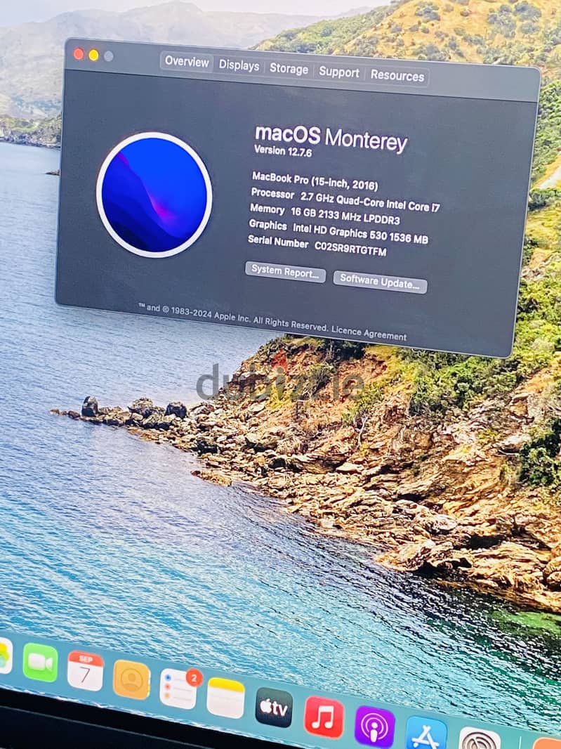 MacBook Pro 2016 Touch Bar 15 inch 2