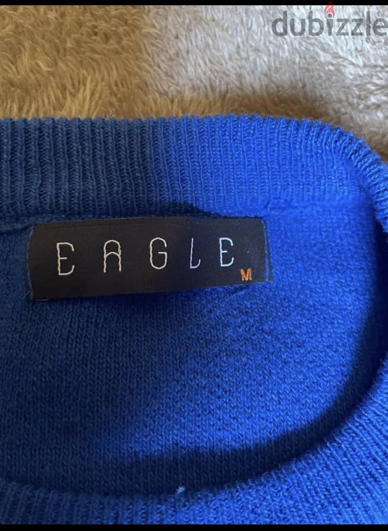 Blue pullover (new) 1