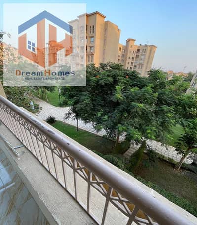 205m furnished apartment for rent in Madinaty – Group 22, garden view